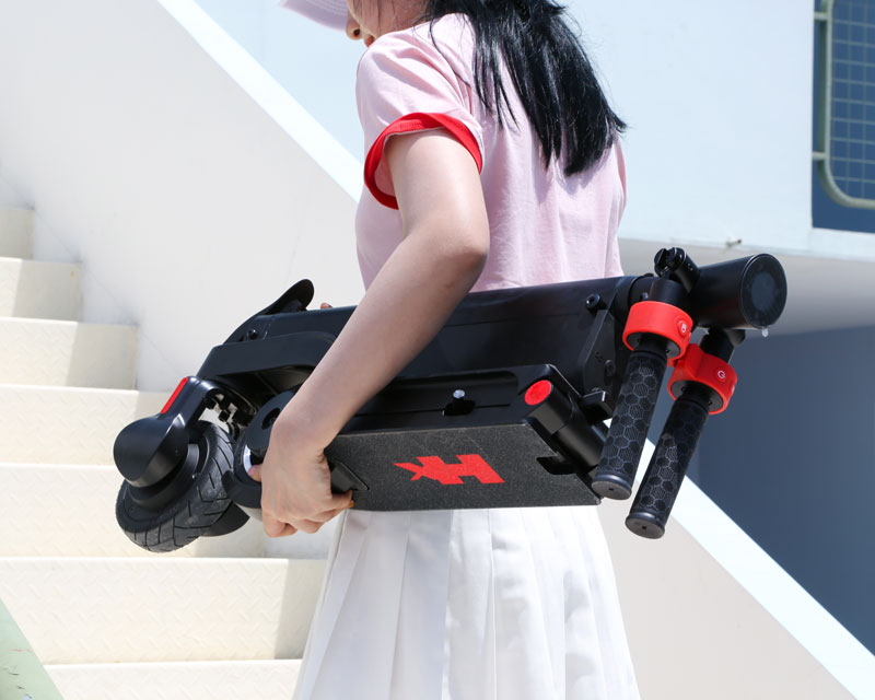 X6-5,5 tommers mini b&aelig;rbar sammenleggbar ryggsekk elektrisk sparkescooter for voksne og barn